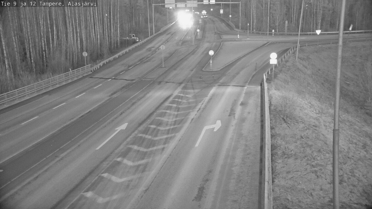 Weather Camera Image Road 12 Tampere, Alasjärvi, Tampere, Pirkanmaa