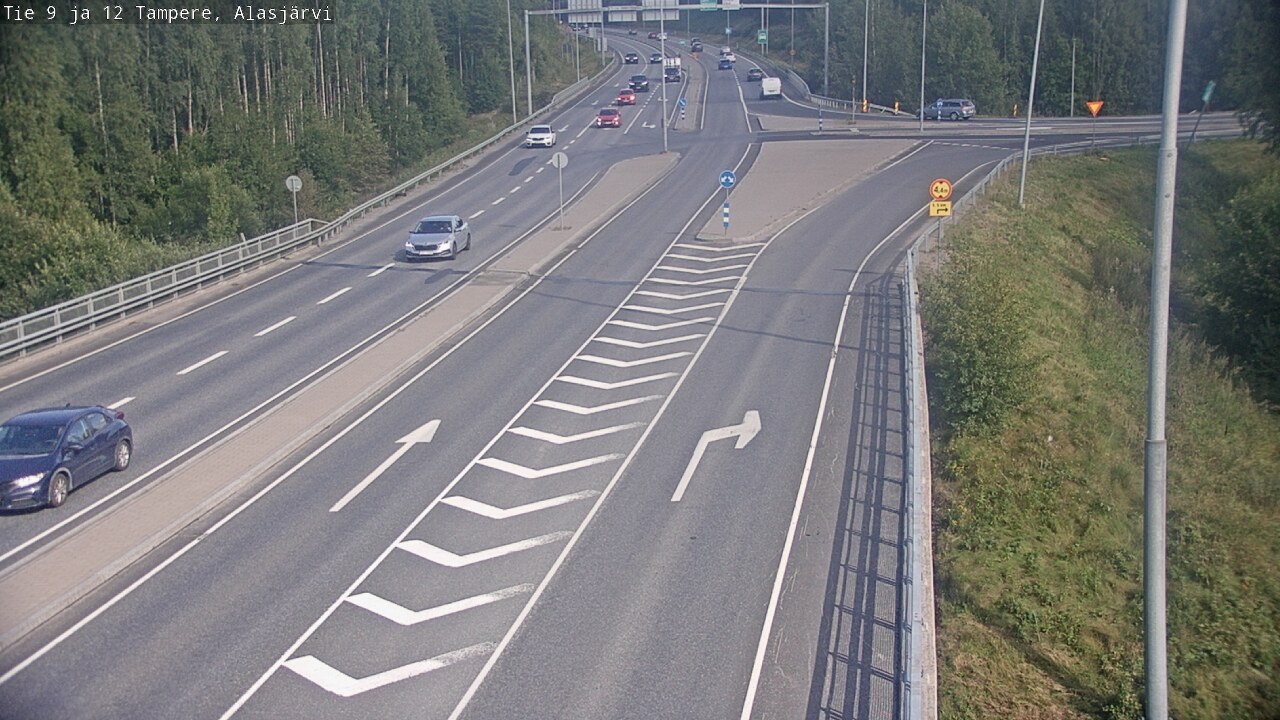 Kelikamerat Kuva Tie 12 Tampere, Alasjärvi, Tampere, Pirkanmaa