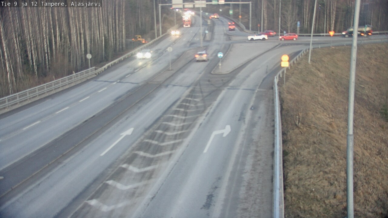 Weather Camera Image Road 12 Tampere, Alasjärvi, Tampere, Pirkanmaa