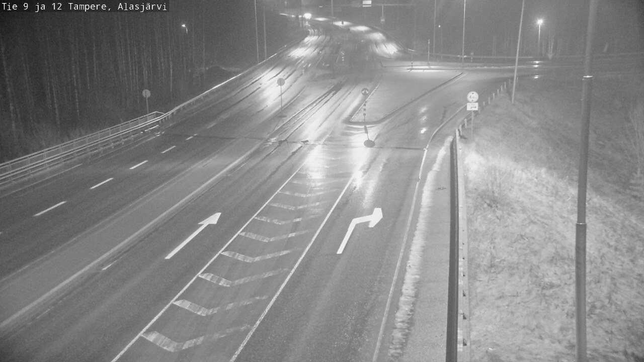 Weather Camera Image Väg 12 Tammerfors, Alasjärvi, Tampere, Pirkanmaa