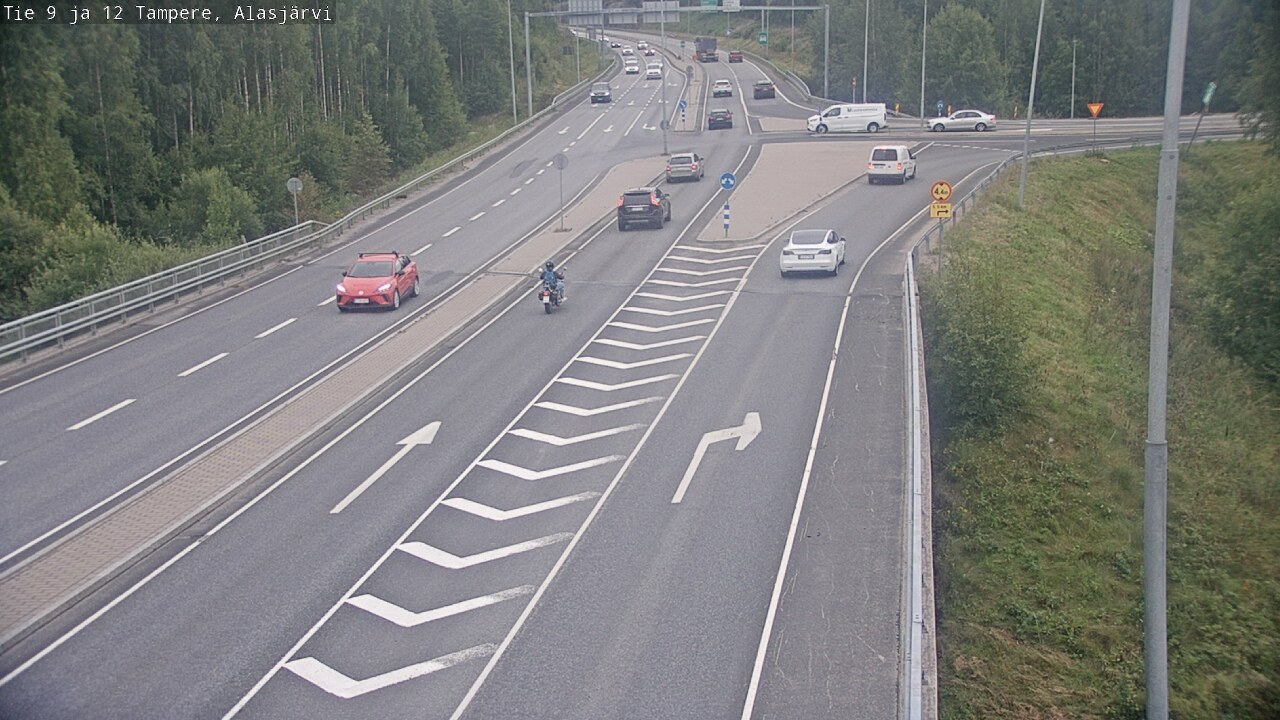 Weather Camera Image Road 12 Tampere, Alasjärvi, Tampere, Pirkanmaa