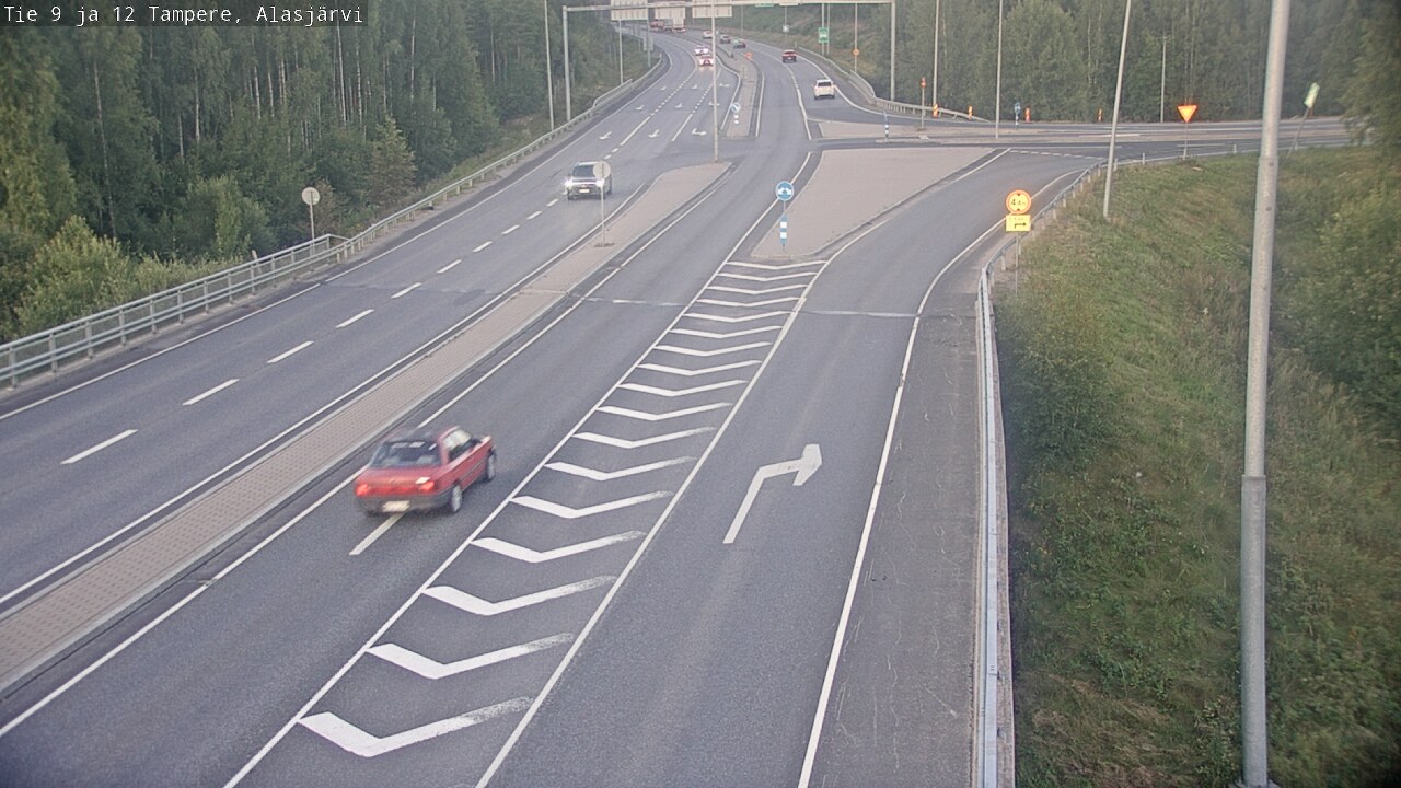 Kelikamerat Kuva Tie 12 Tampere, Alasjärvi, Tampere, Pirkanmaa