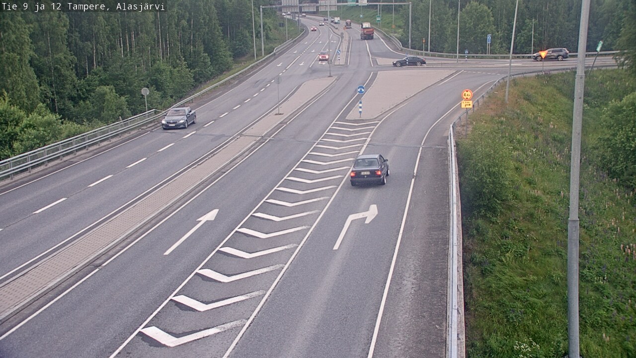 Kelikamerat Kuva Tie 12 Tampere, Alasjärvi, Tampere, Pirkanmaa
