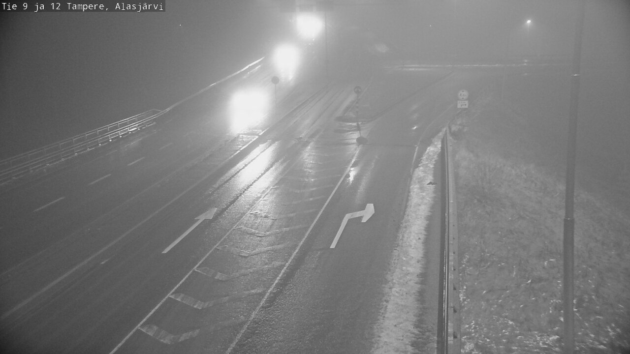 Weather Camera Image Road 12 Tampere, Alasjärvi, Tampere, Pirkanmaa