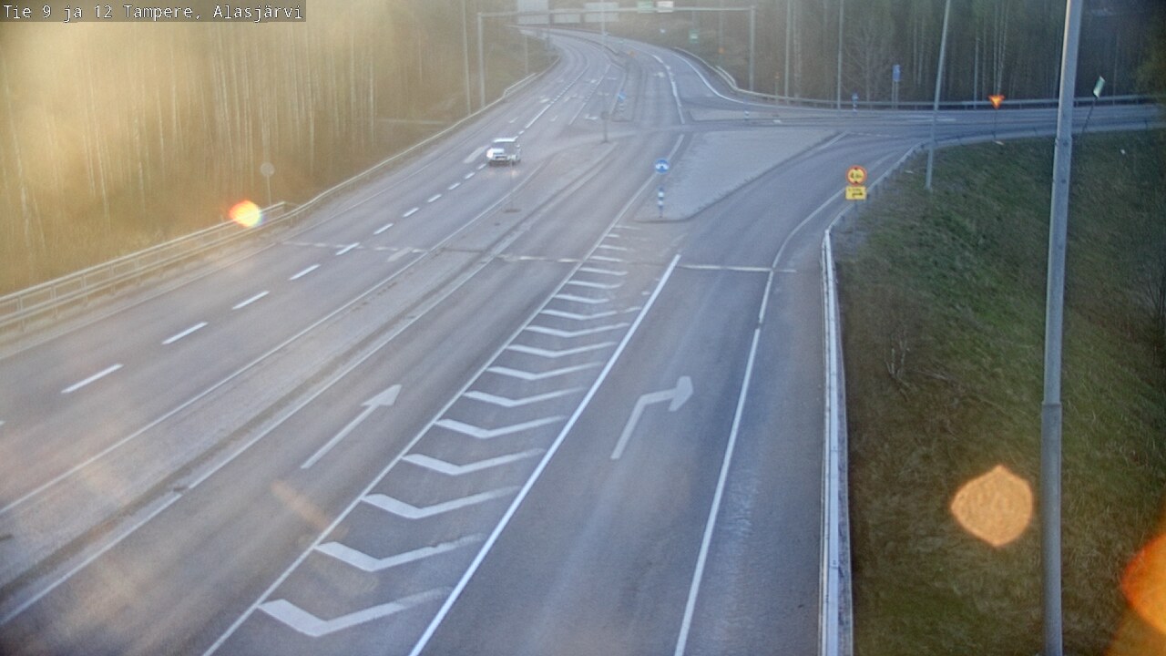Weather Camera Image Road 12 Tampere, Alasjärvi, Tampere, Pirkanmaa
