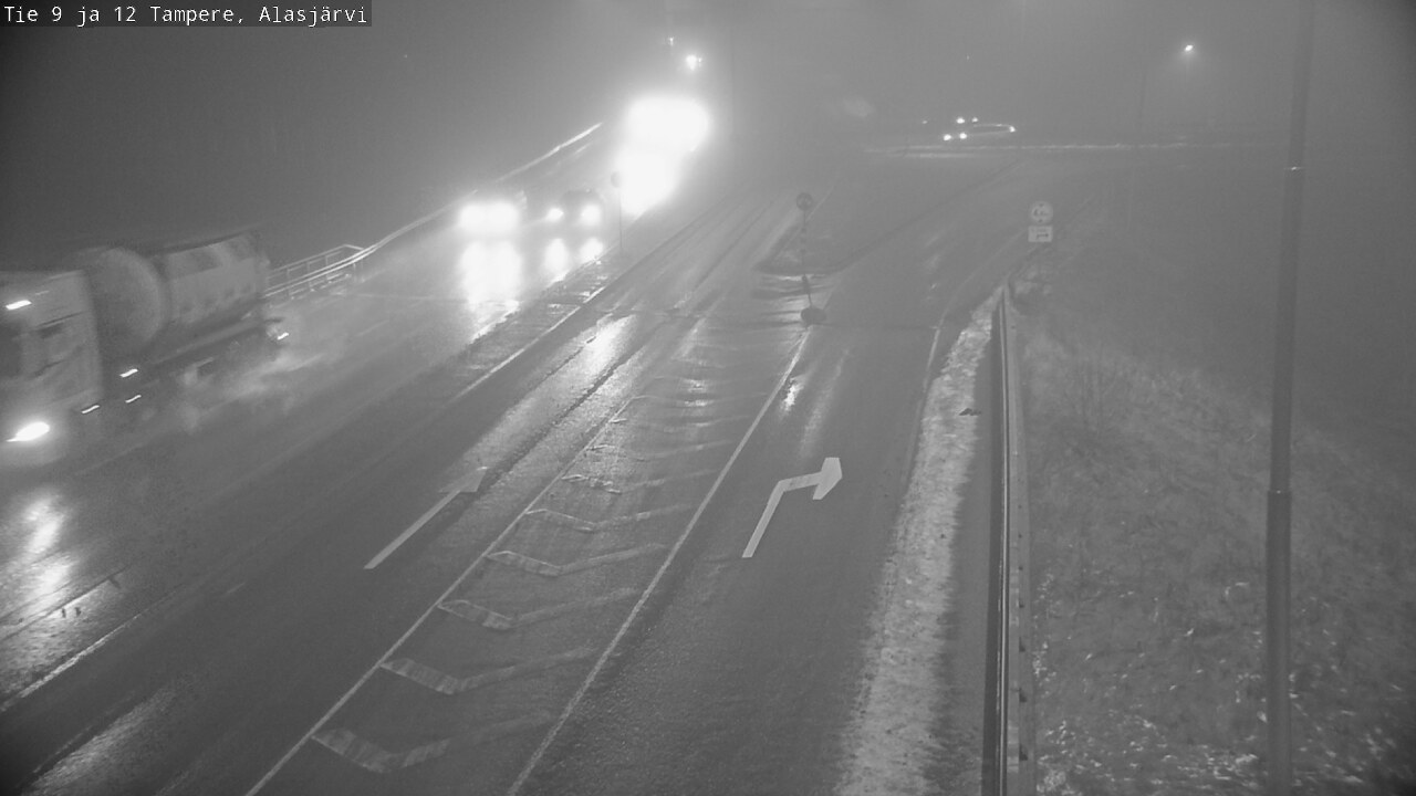 Weather Camera Image Road 12 Tampere, Alasjärvi, Tampere, Pirkanmaa