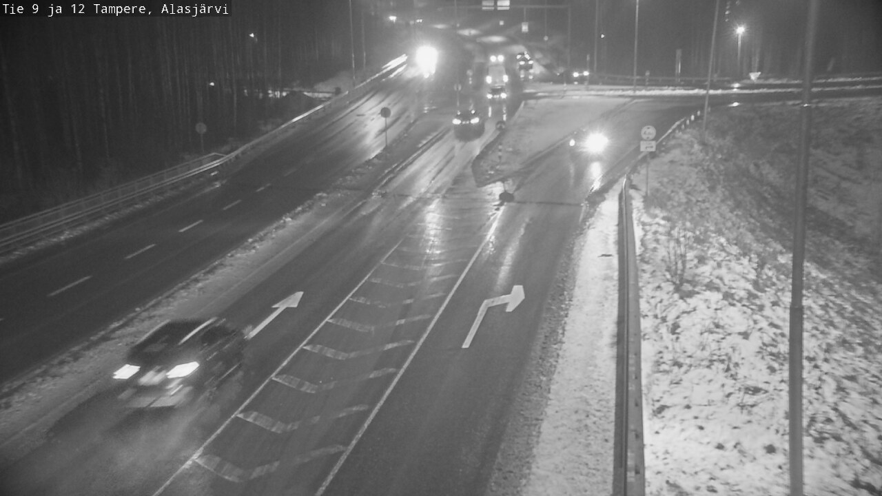 Weather Camera Image Väg 12 Tammerfors, Alasjärvi, Tampere, Pirkanmaa