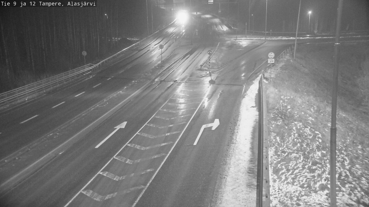 Weather Camera Image Väg 12 Tammerfors, Alasjärvi, Tampere, Pirkanmaa