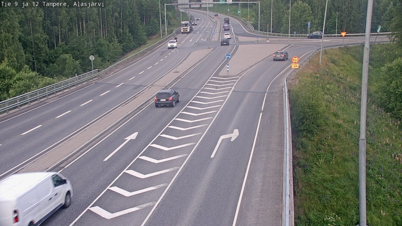 Kelikamerat Kuva Tie 12 Tampere, Alasjärvi, Tampere, Pirkanmaa