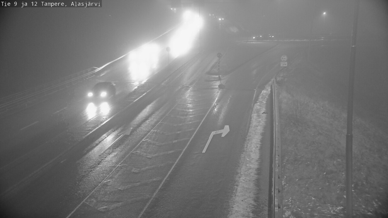 Weather Camera Image Road 12 Tampere, Alasjärvi, Tampere, Pirkanmaa