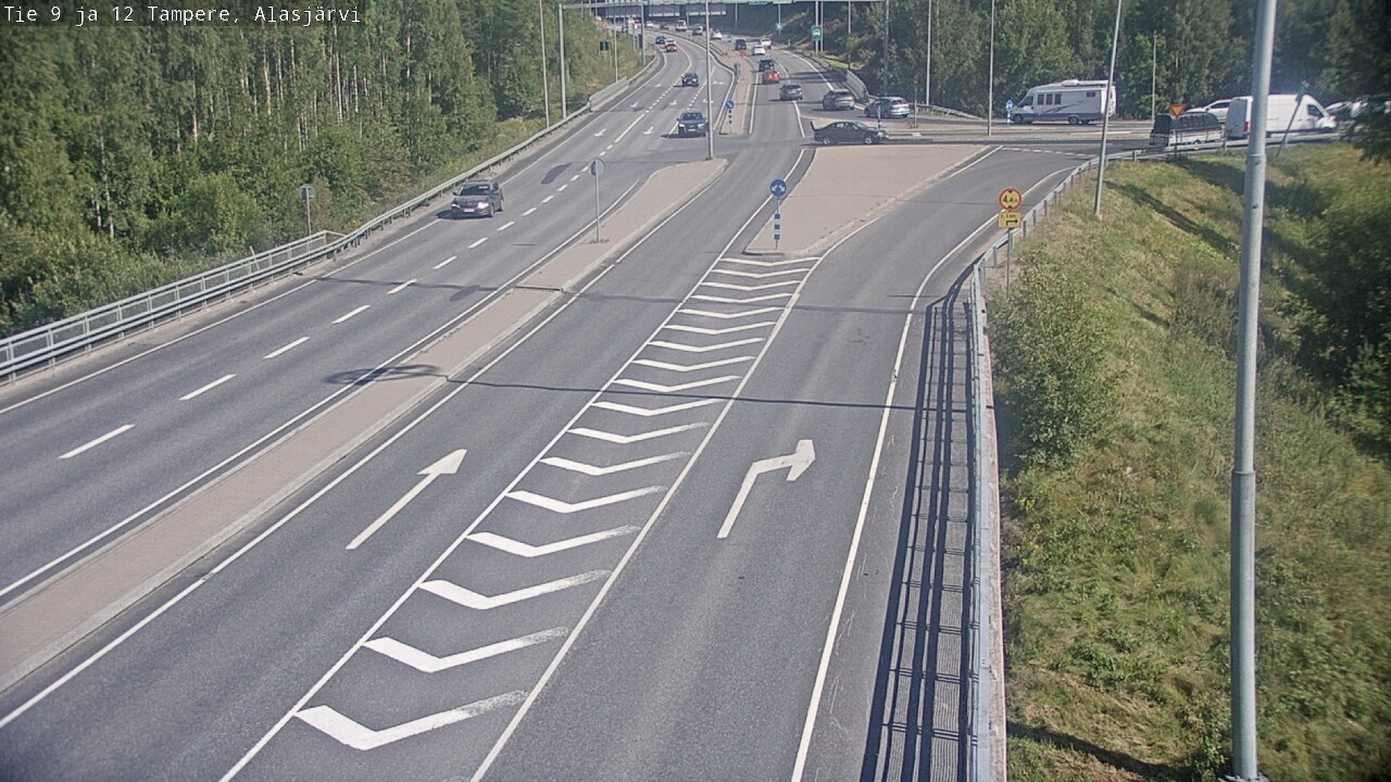 Kelikamerat Kuva Tie 12 Tampere, Alasjärvi, Tampere, Pirkanmaa