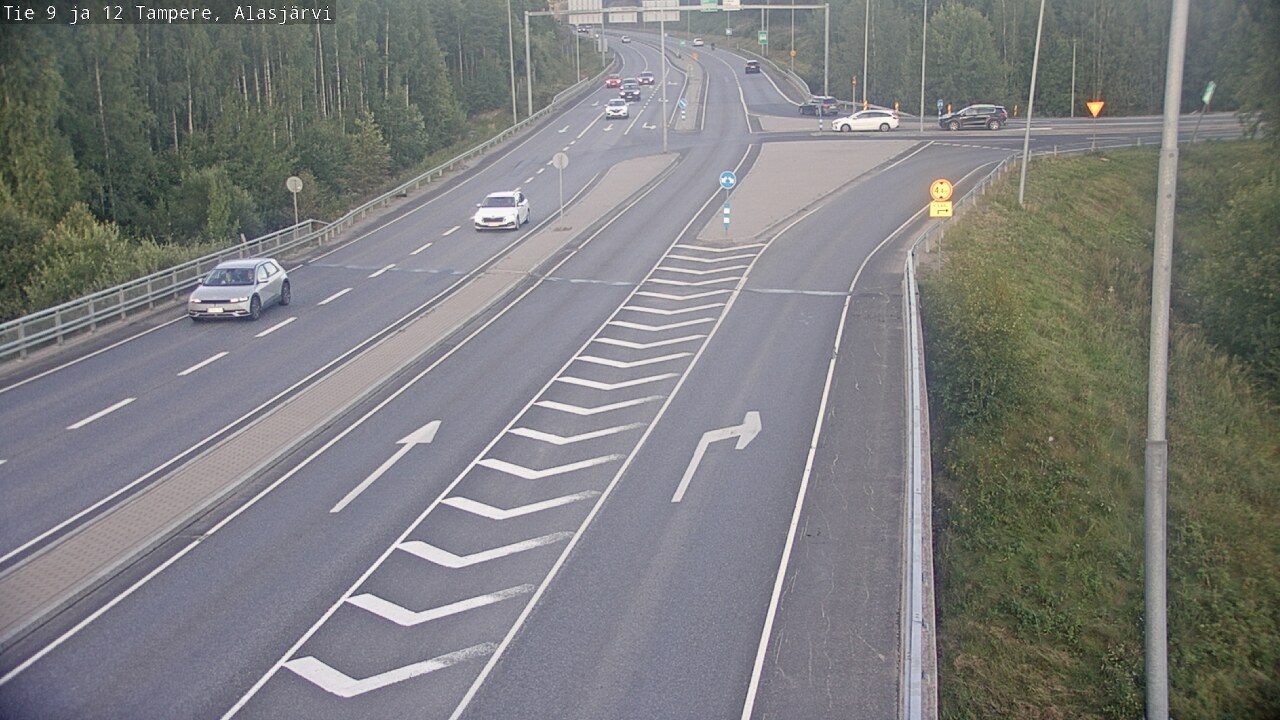 Kelikamerat Kuva Tie 12 Tampere, Alasjärvi, Tampere, Pirkanmaa
