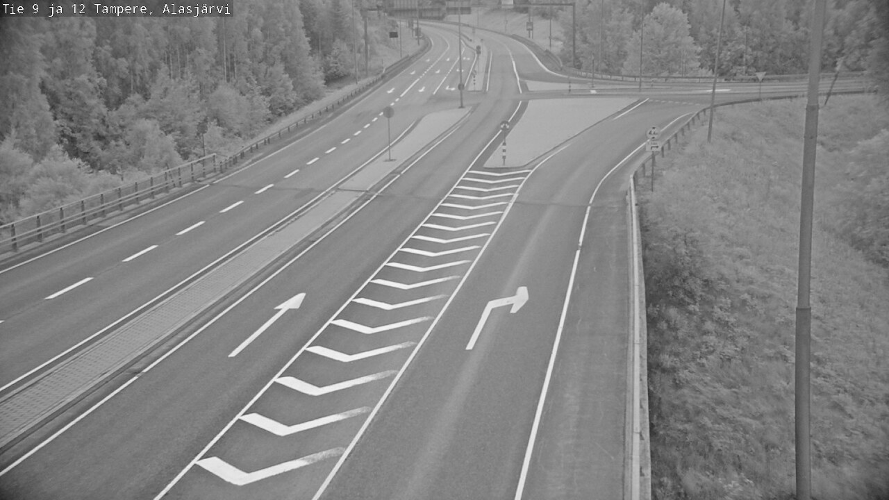 Kelikamerat Kuva Tie 12 Tampere, Alasjärvi, Tampere, Pirkanmaa