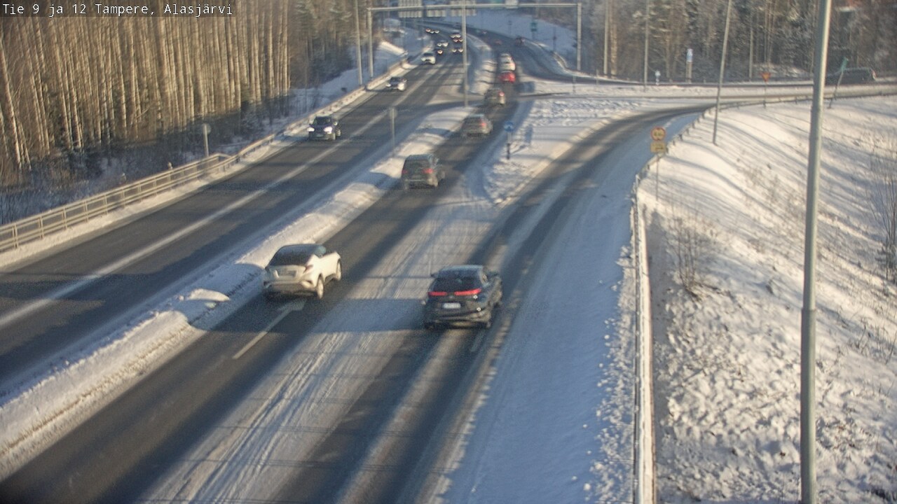 Kelikamerat Kuva Tie 12 Tampere, Alasjärvi, Tampere, Pirkanmaa