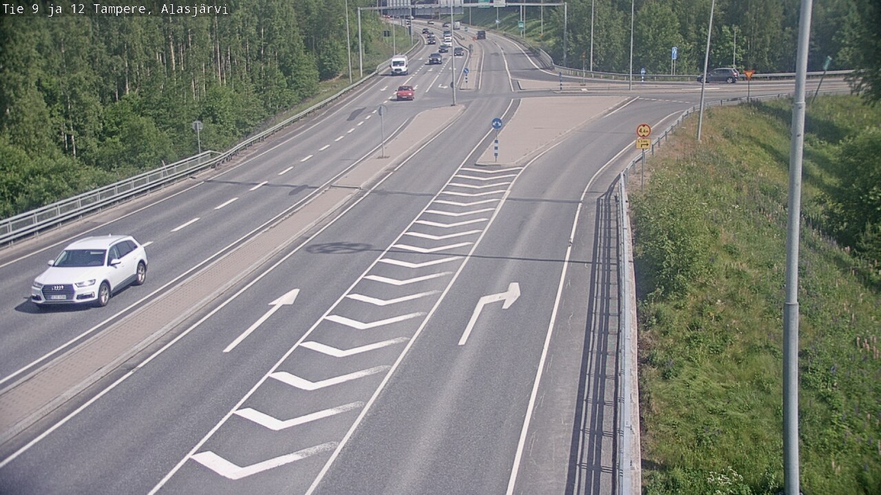 Kelikamerat Kuva Tie 12 Tampere, Alasjärvi, Tampere, Pirkanmaa