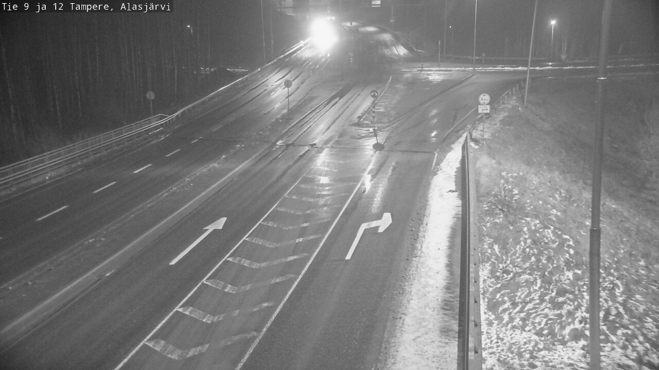 Weather Camera Image Väg 12 Tammerfors, Alasjärvi, Tampere, Pirkanmaa