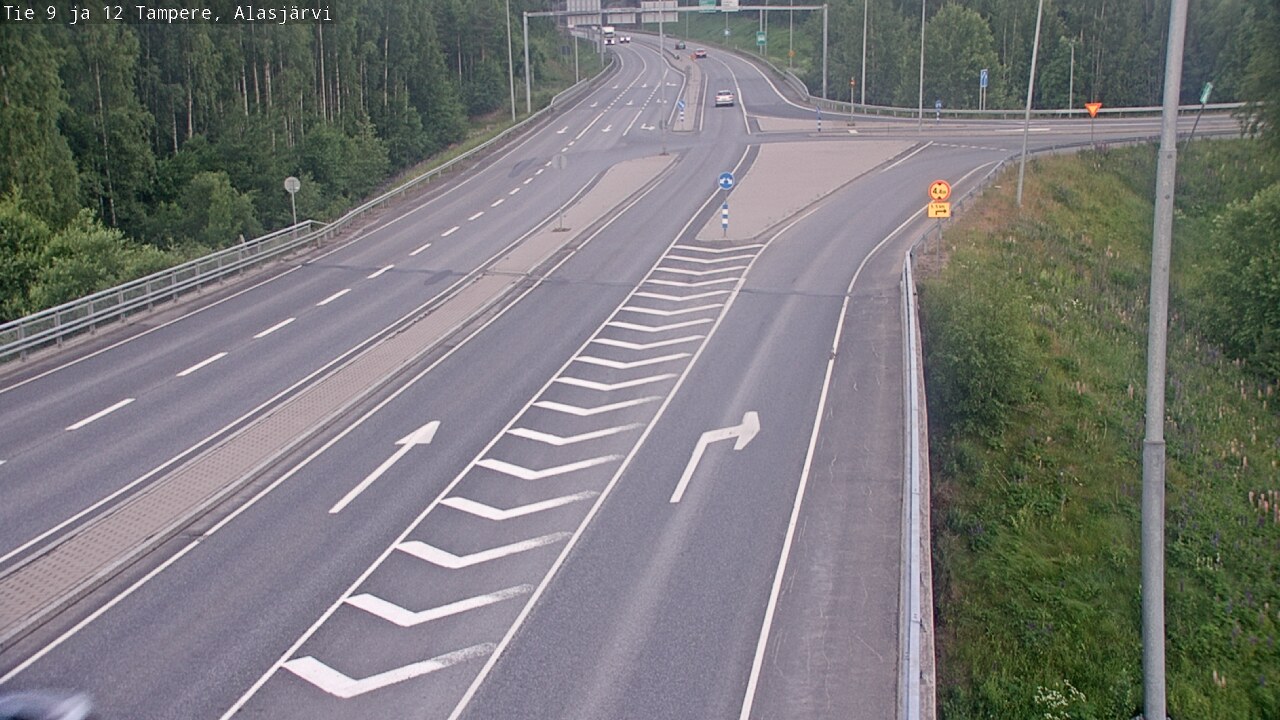 Kelikamerat Kuva Tie 12 Tampere, Alasjärvi, Tampere, Pirkanmaa