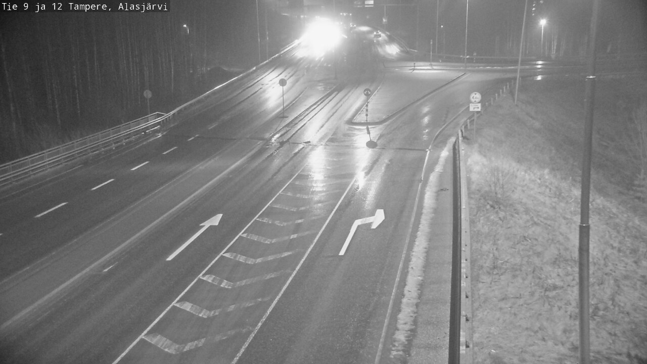 Weather Camera Image Väg 12 Tammerfors, Alasjärvi, Tampere, Pirkanmaa