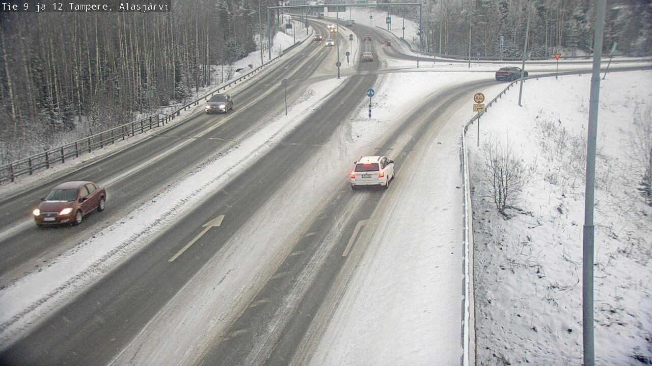 Kelikamerat Kuva Tie 12 Tampere, Alasjärvi, Tampere, Pirkanmaa