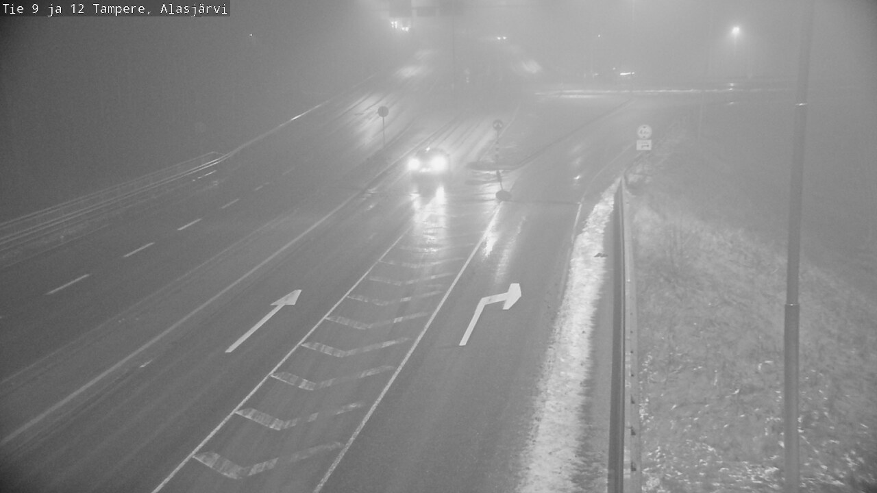 Weather Camera Image Road 12 Tampere, Alasjärvi, Tampere, Pirkanmaa
