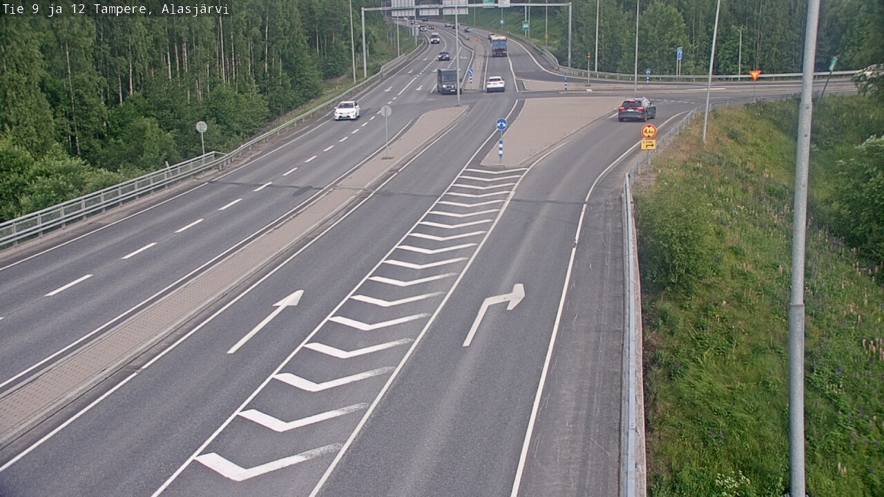 Kelikamerat Kuva Tie 12 Tampere, Alasjärvi, Tampere, Pirkanmaa
