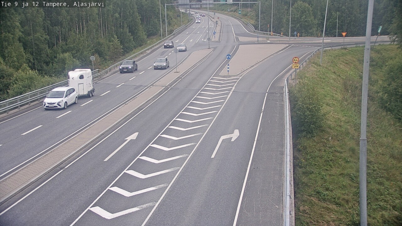 Weather Camera Image Road 12 Tampere, Alasjärvi, Tampere, Pirkanmaa