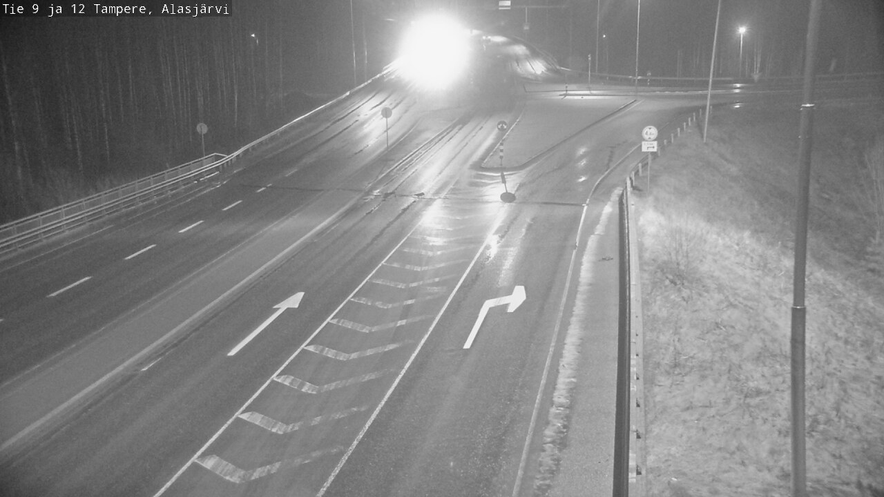 Weather Camera Image Väg 12 Tammerfors, Alasjärvi, Tampere, Pirkanmaa