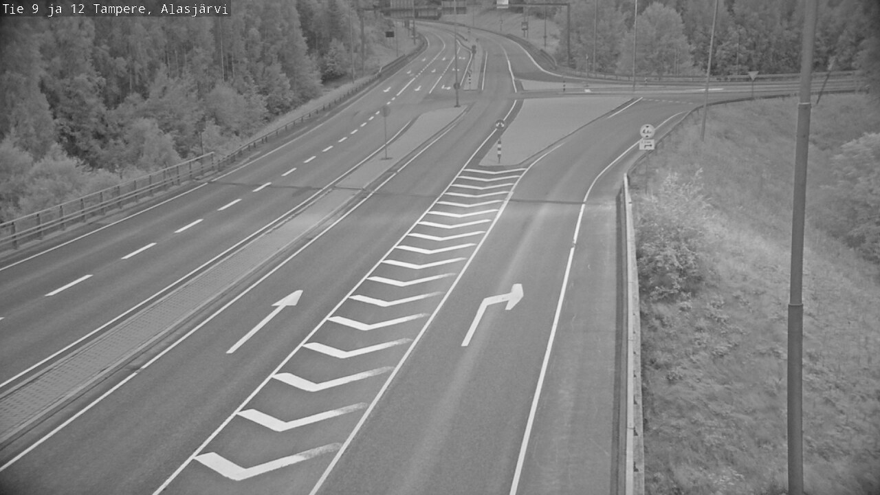Kelikamerat Kuva Tie 12 Tampere, Alasjärvi, Tampere, Pirkanmaa