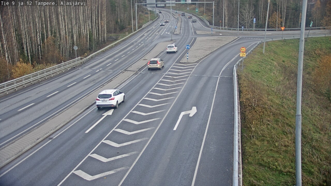 Kelikamerat Kuva Tie 12 Tampere, Alasjärvi, Tampere, Pirkanmaa