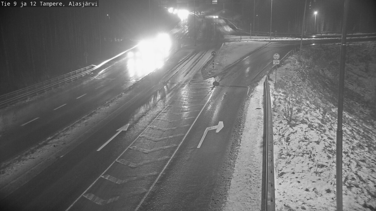 Weather Camera Image Väg 12 Tammerfors, Alasjärvi, Tampere, Pirkanmaa