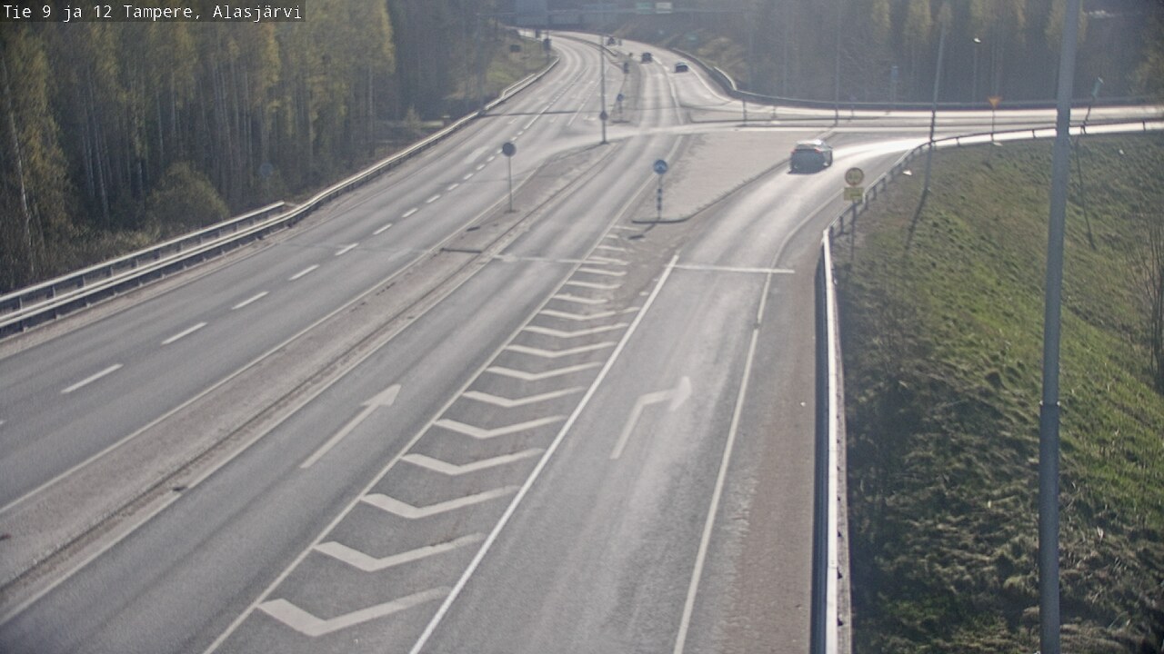 Weather Camera Image Väg 12 Tammerfors, Alasjärvi, Tampere, Pirkanmaa