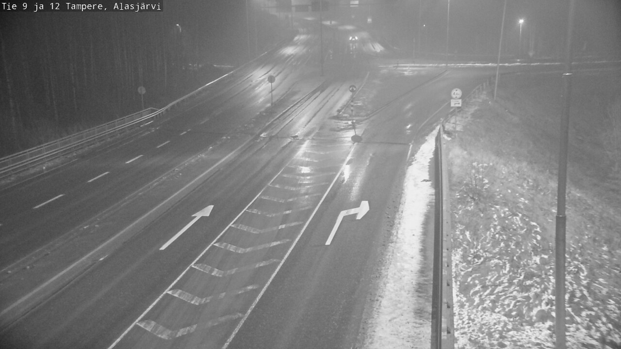 Weather Camera Image Väg 12 Tammerfors, Alasjärvi, Tampere, Pirkanmaa