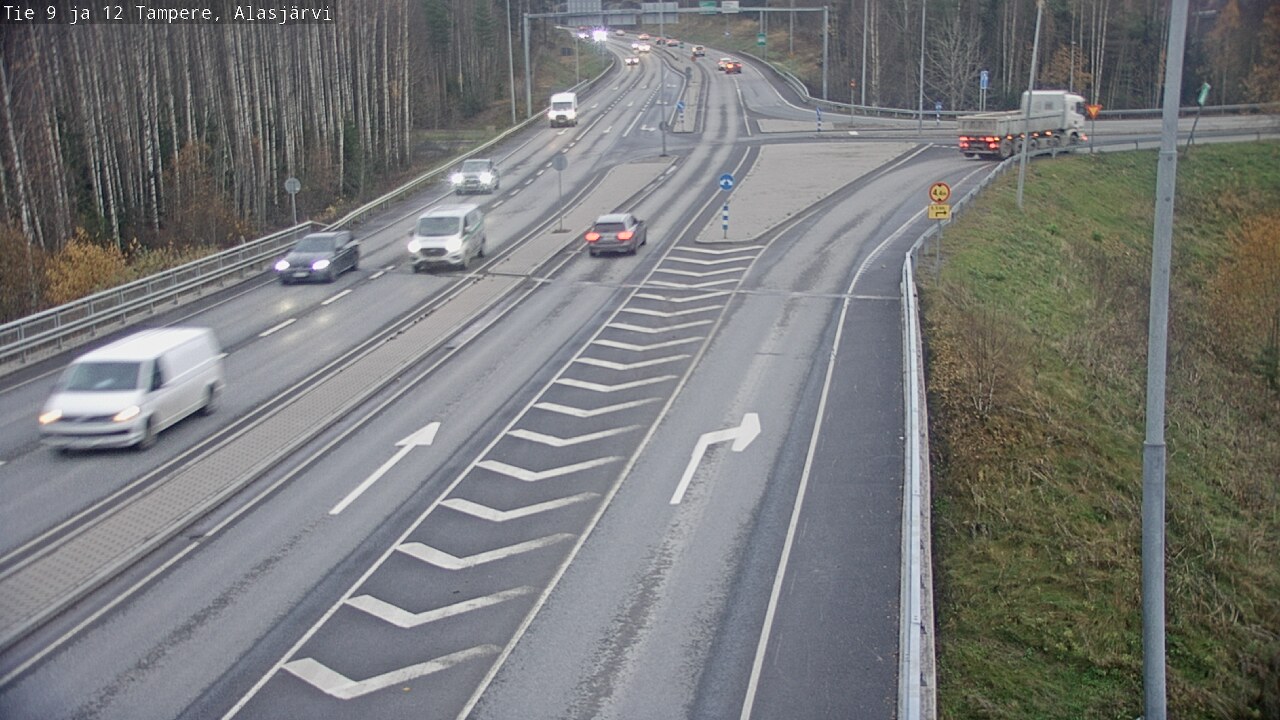 Kelikamerat Kuva Tie 12 Tampere, Alasjärvi, Tampere, Pirkanmaa