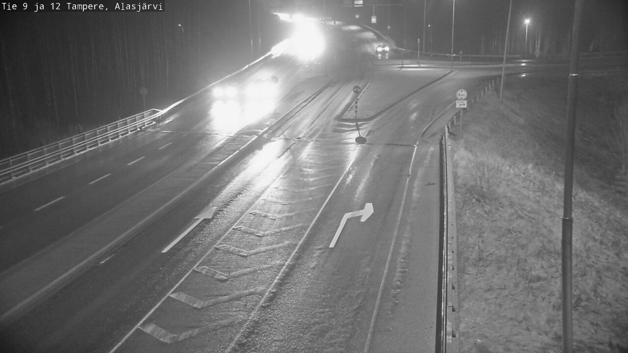 Weather Camera Image Väg 12 Tammerfors, Alasjärvi, Tampere, Pirkanmaa