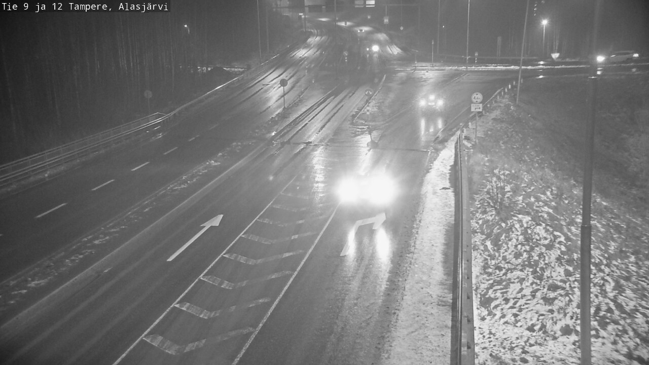 Weather Camera Image Väg 12 Tammerfors, Alasjärvi, Tampere, Pirkanmaa