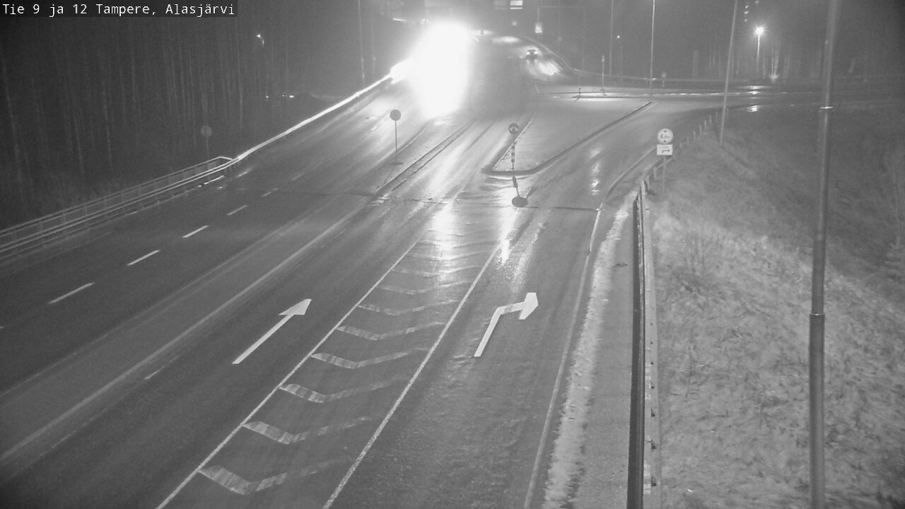 Weather Camera Image Väg 12 Tammerfors, Alasjärvi, Tampere, Pirkanmaa