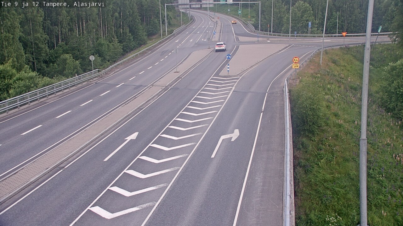 Kelikamerat Kuva Tie 12 Tampere, Alasjärvi, Tampere, Pirkanmaa