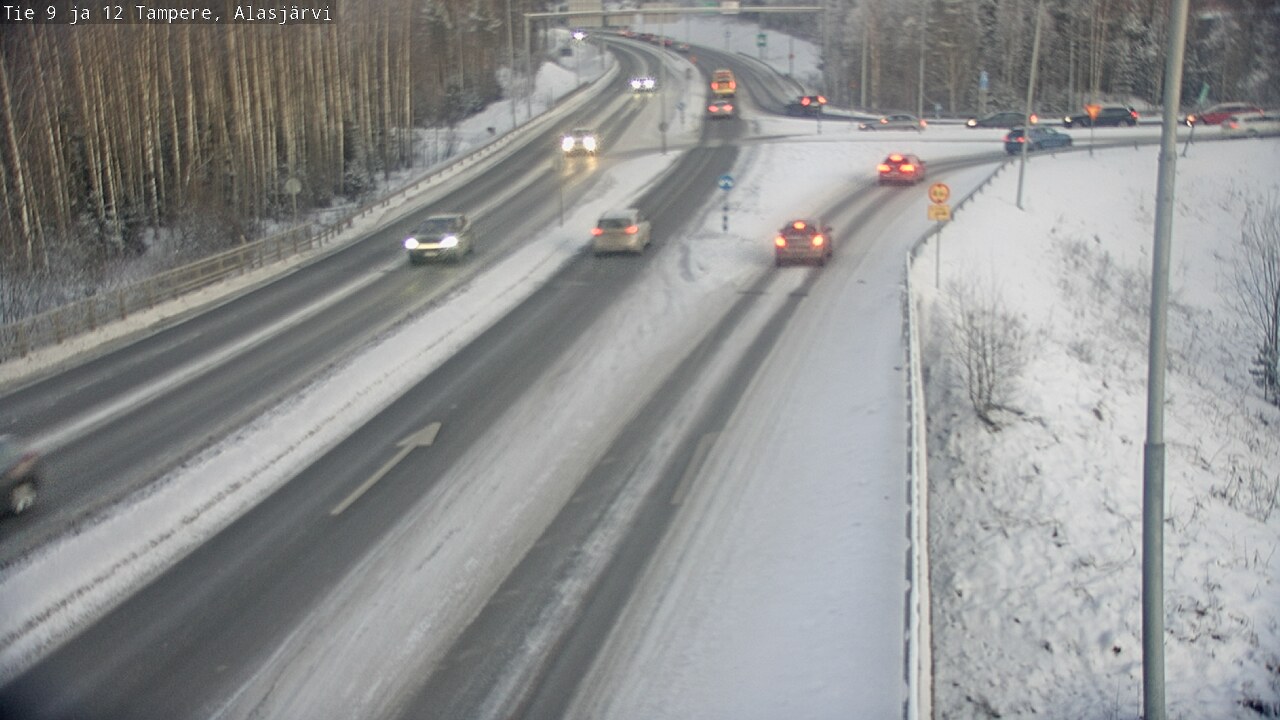 Kelikamerat Kuva Tie 12 Tampere, Alasjärvi, Tampere, Pirkanmaa