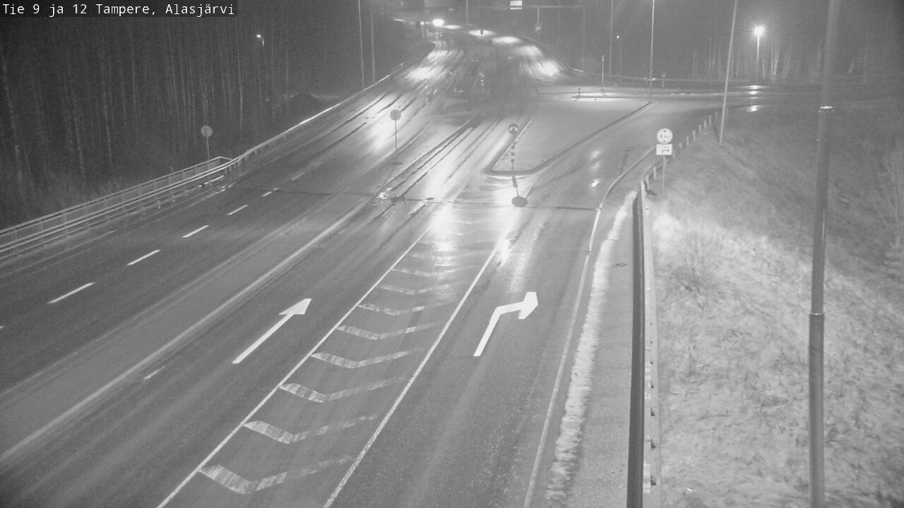 Weather Camera Image Väg 12 Tammerfors, Alasjärvi, Tampere, Pirkanmaa