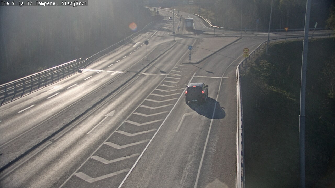 Weather Camera Image Väg 12 Tammerfors, Alasjärvi, Tampere, Pirkanmaa