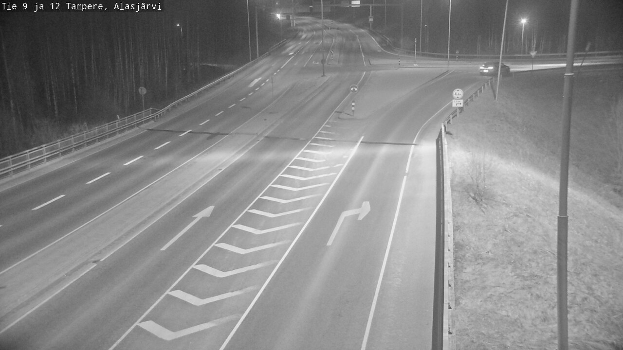 Weather Camera Image Väg 12 Tammerfors, Alasjärvi, Tampere, Pirkanmaa