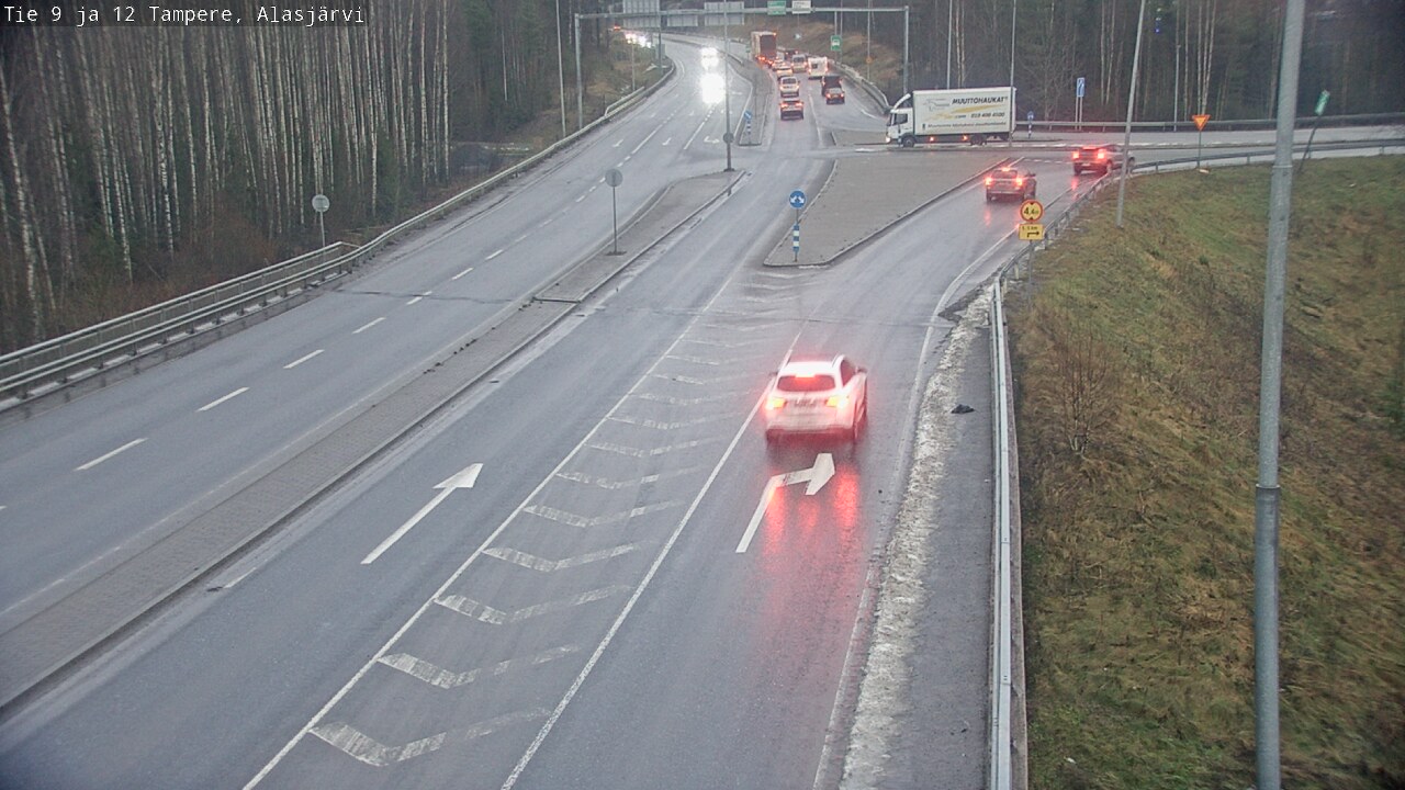 Weather Camera Image Väg 12 Tammerfors, Alasjärvi, Tampere, Pirkanmaa