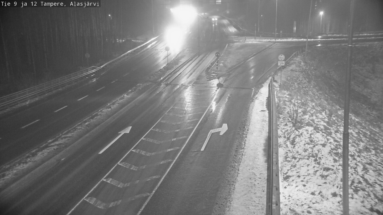 Weather Camera Image Väg 12 Tammerfors, Alasjärvi, Tampere, Pirkanmaa