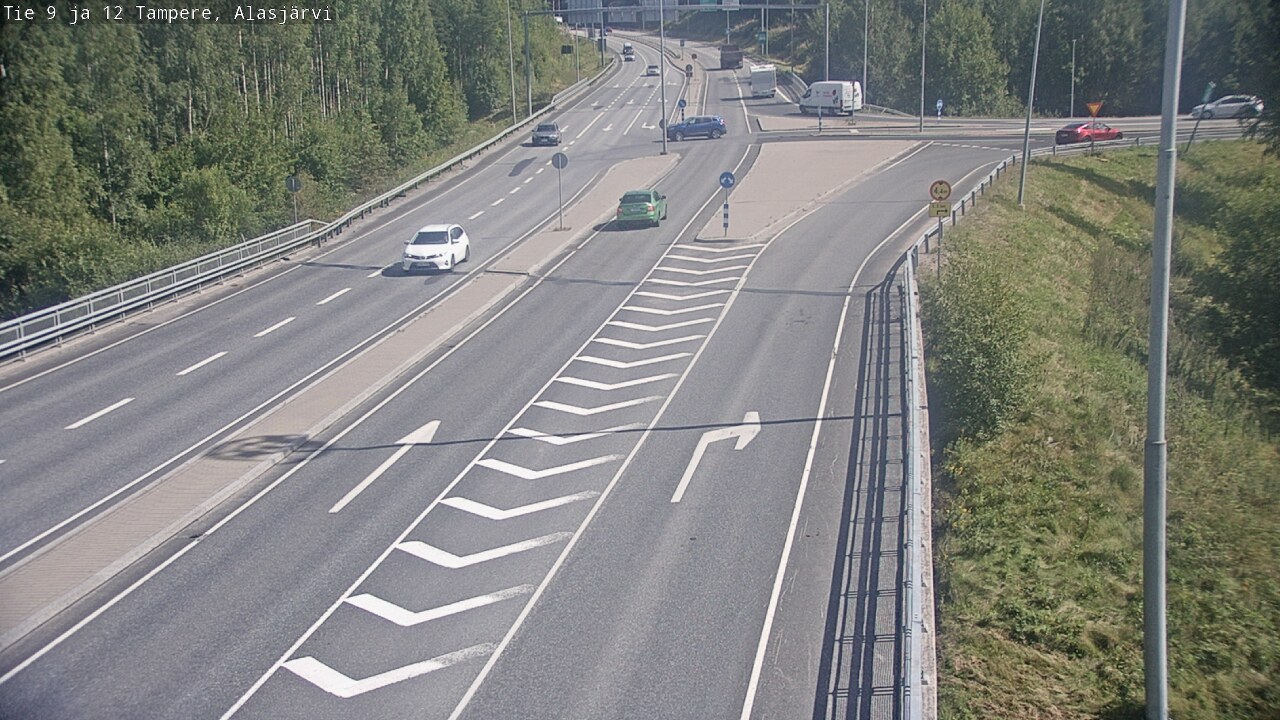 Kelikamerat Kuva Tie 12 Tampere, Alasjärvi, Tampere, Pirkanmaa