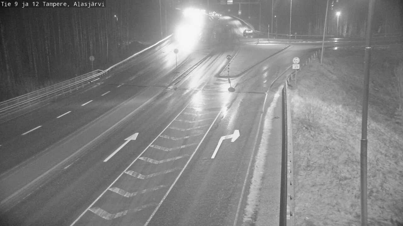 Weather Camera Image Väg 12 Tammerfors, Alasjärvi, Tampere, Pirkanmaa