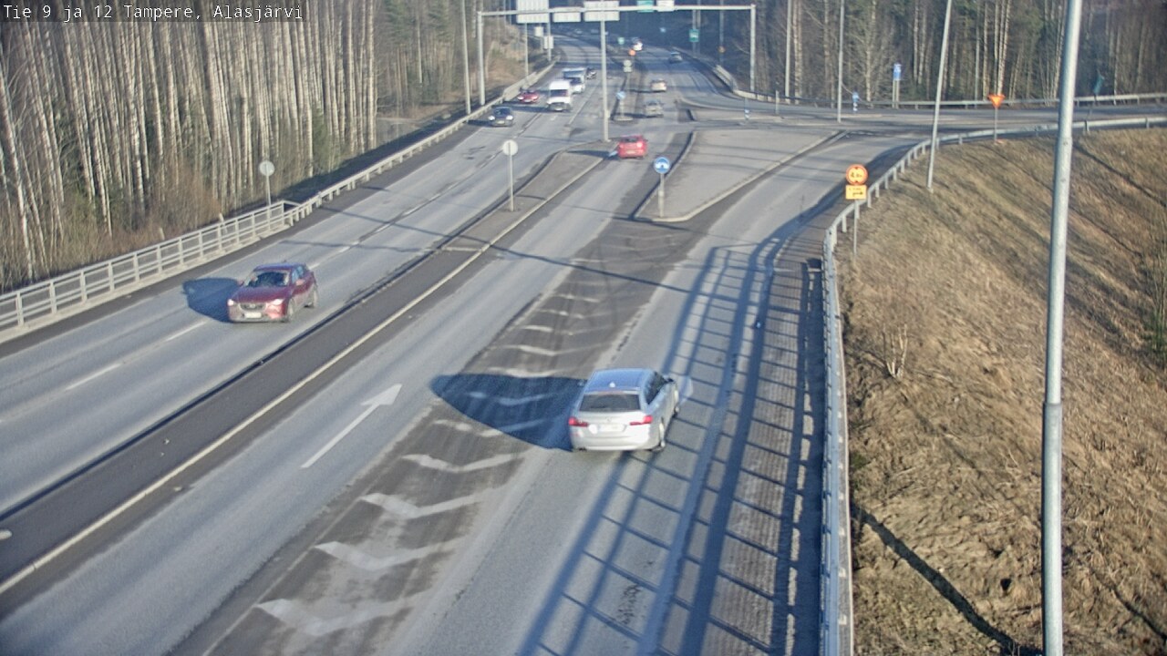 Kelikamerat Kuva Tie 12 Tampere, Alasjärvi, Tampere, Pirkanmaa