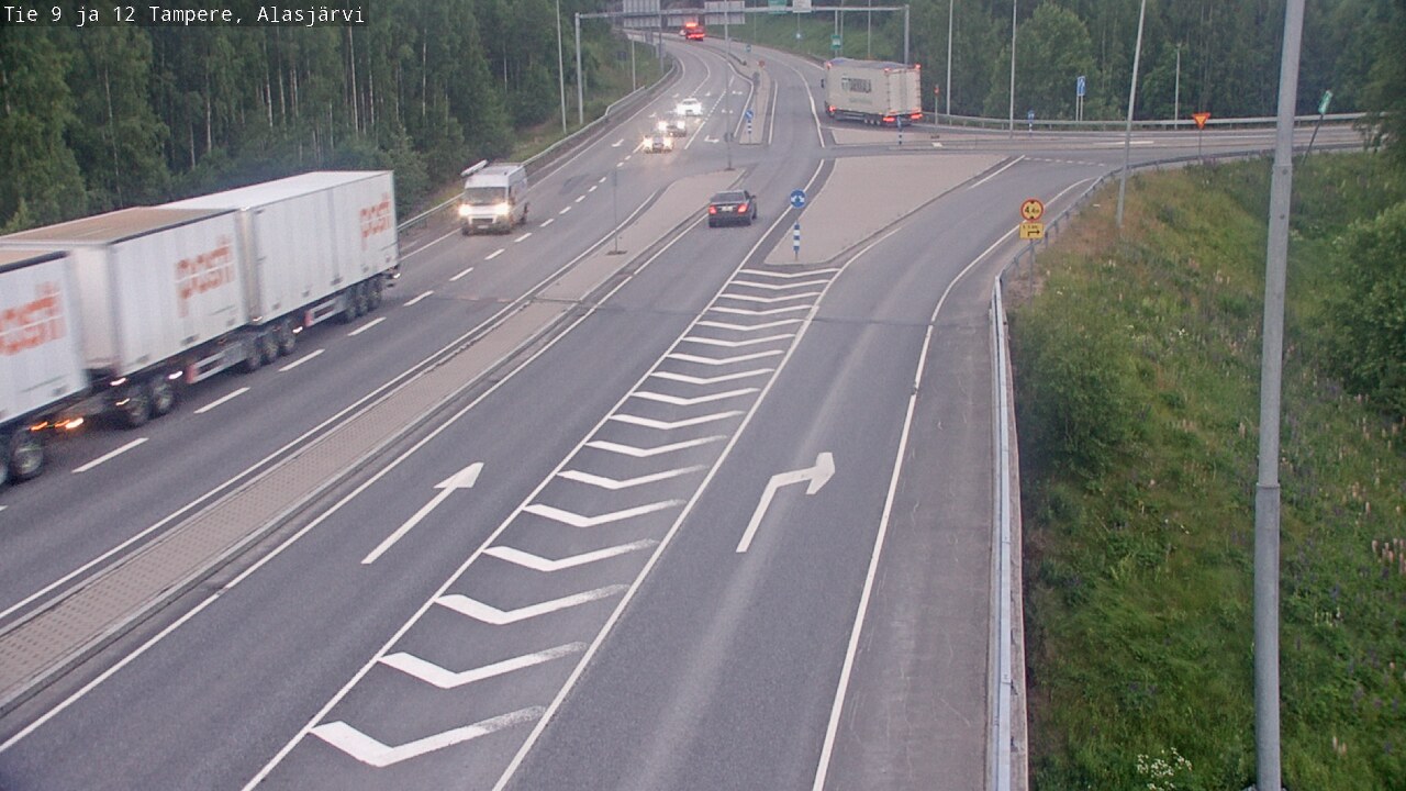 Kelikamerat Kuva Tie 12 Tampere, Alasjärvi, Tampere, Pirkanmaa