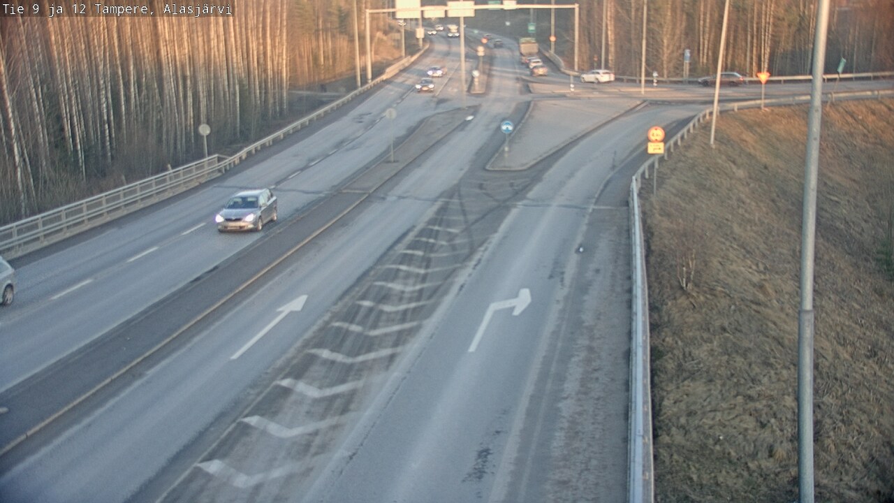 Kelikamerat Kuva Tie 12 Tampere, Alasjärvi, Tampere, Pirkanmaa