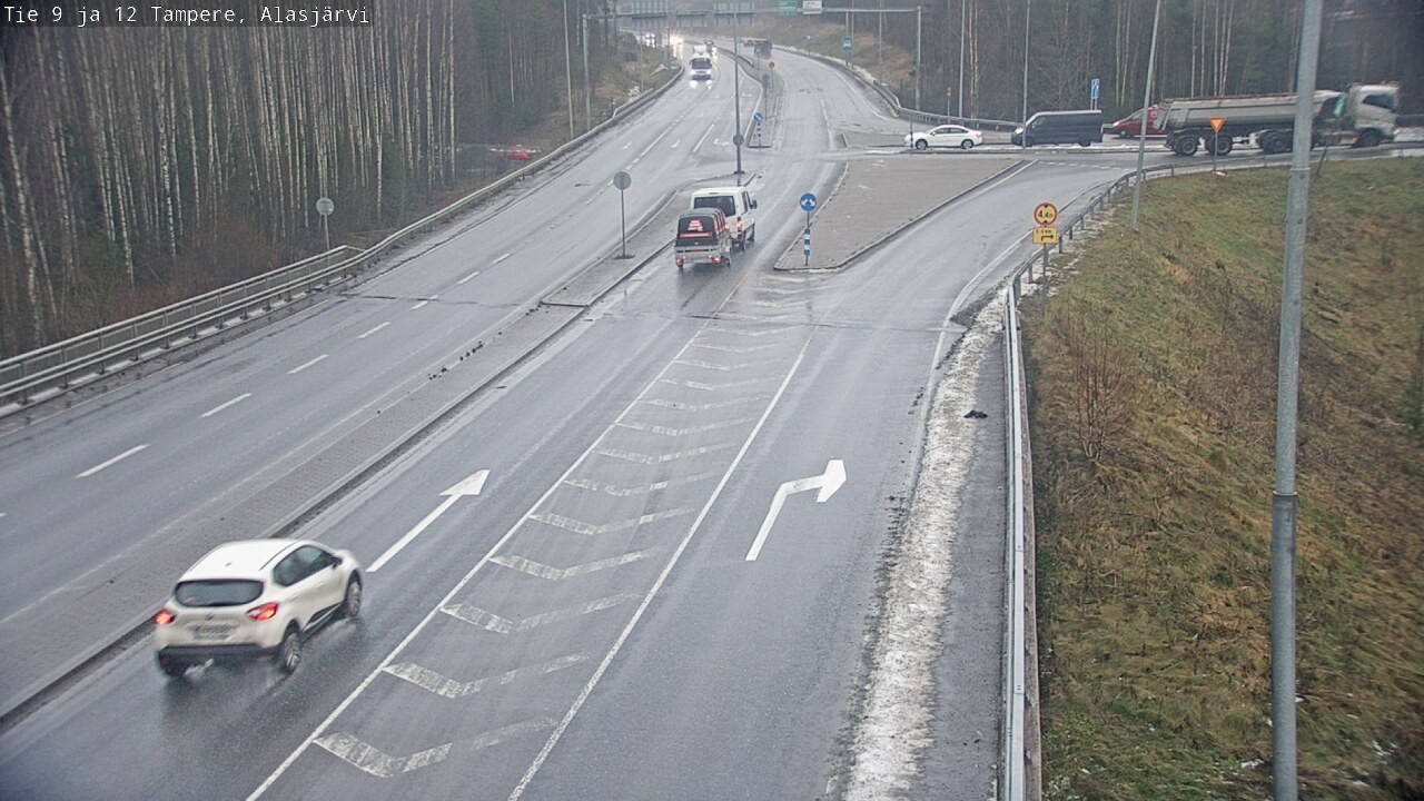 Weather Camera Image Väg 12 Tammerfors, Alasjärvi, Tampere, Pirkanmaa