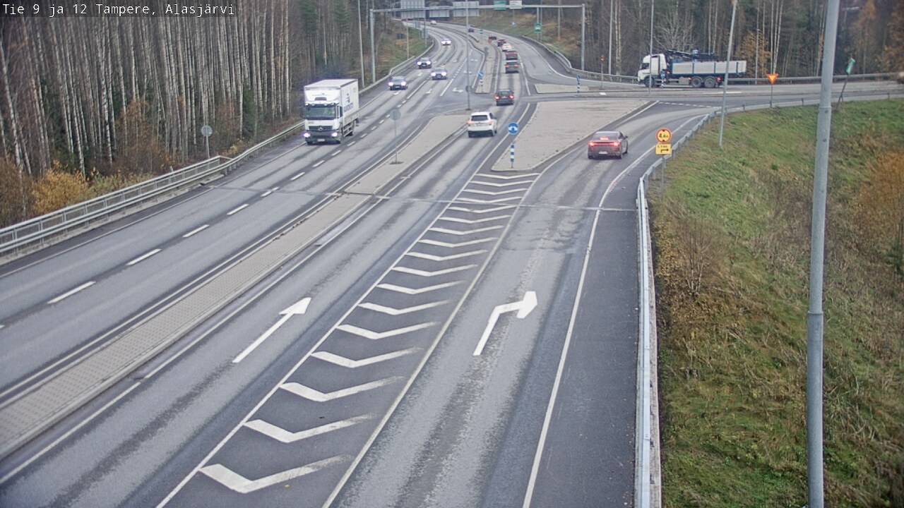 Kelikamerat Kuva Tie 12 Tampere, Alasjärvi, Tampere, Pirkanmaa